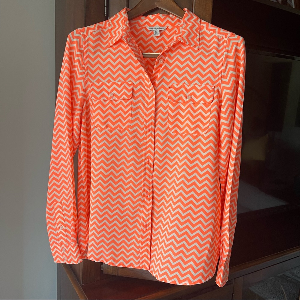 American eagle outfitters Classic AEO long sleeve top